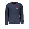 SWEAT-SHIRT SANS FERMETURE ÉCLAIR BLEU LA MARTINA POUR HOMMES - LA MARTINA