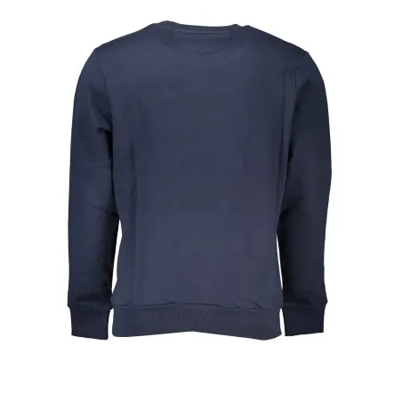 SWEAT-SHIRT SANS FERMETURE ÉCLAIR BLEU LA MARTINA POUR HOMMES - LA MARTINA