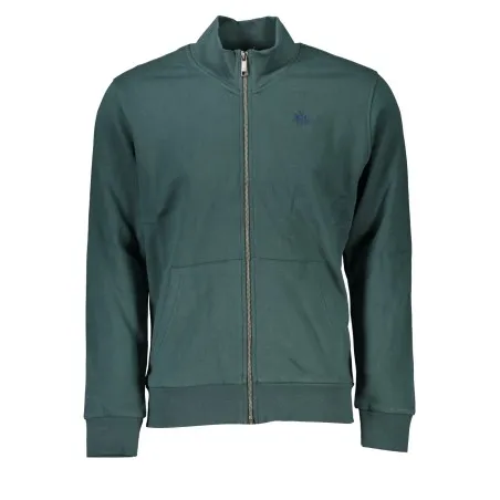 SWEAT-SHIRT ZIPPÉ HOMME LA MARTINA VERT - LA MARTINA