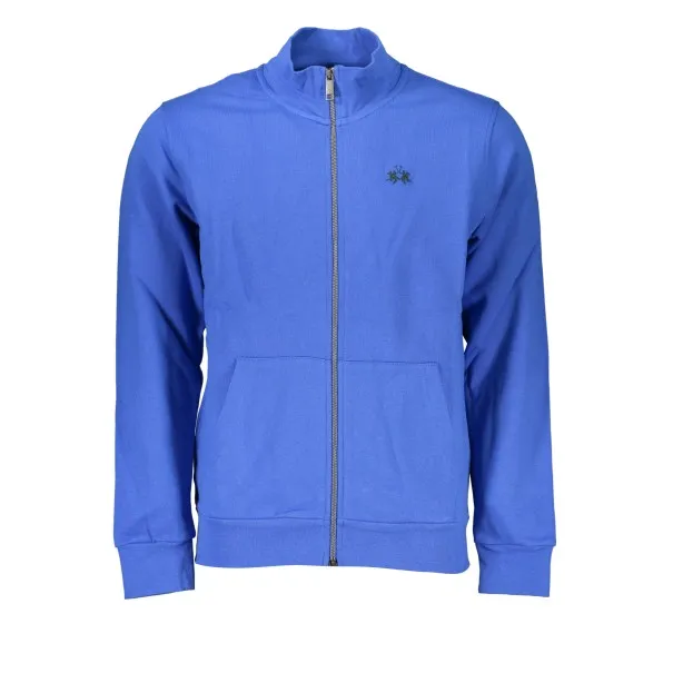 SWEAT-SHIRT ZIPPÉ HOMME LA MARTINA BLEU - LA MARTINA