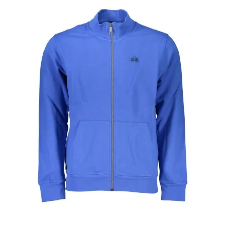 SWEAT-SHIRT ZIPPÉ HOMME LA MARTINA BLEU - LA MARTINA