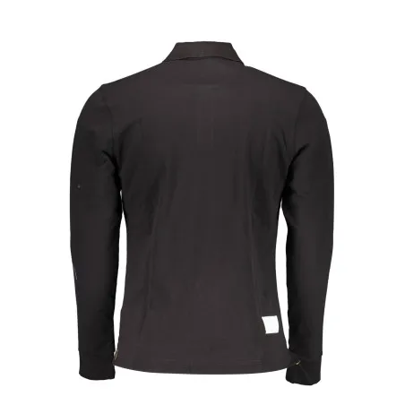 POLO NOIR À MANCHES LONGUES POUR HOMME LA MARTINA - LA MARTINA