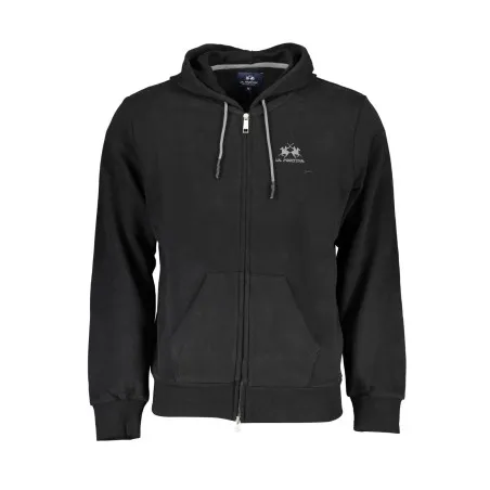 SWEAT-SHIRT ZIPPÉ NOIR LA MARTINA POUR HOMME - LA MARTINA