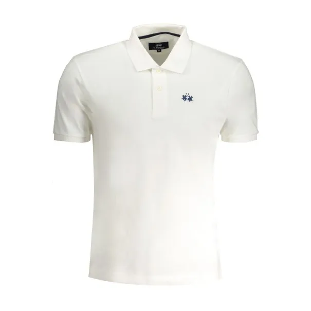 POLO HOMME BLANC À MANCHES COURTES LA MARTINA - LA MARTINA
