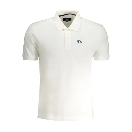 POLO HOMME BLANC À MANCHES COURTES LA MARTINA - LA MARTINA