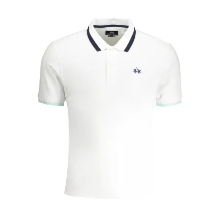 POLO HOMME BLANC À MANCHES COURTES LA MARTINA - LA MARTINA