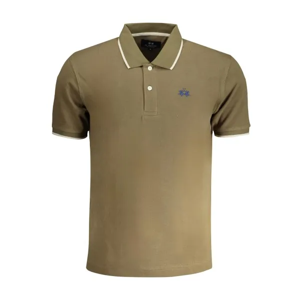 POLO HOMME LA MARTINA VERT À MANCHES COURTES - LA MARTINA