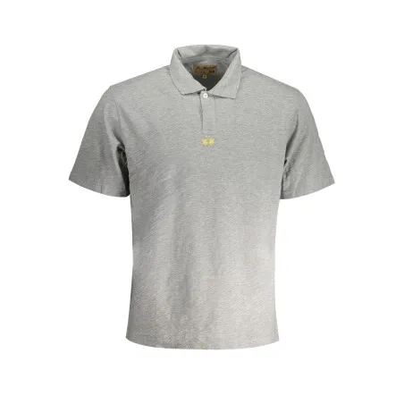 POLO HOMME LA MARTINA GRIS À MANCHES COURTES - LA MARTINA