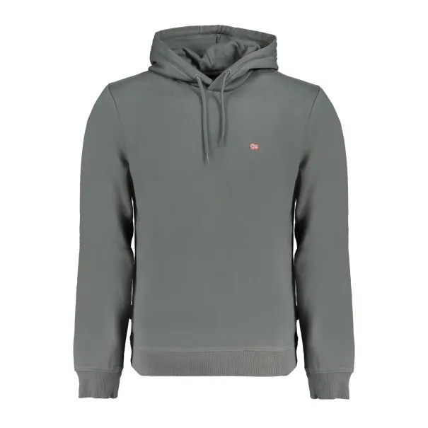 SWEAT-SHIRT SANS FERMETURE ÉCLAIR POUR HOMME NAPAPIJRI VERT - NAPAPIJRI