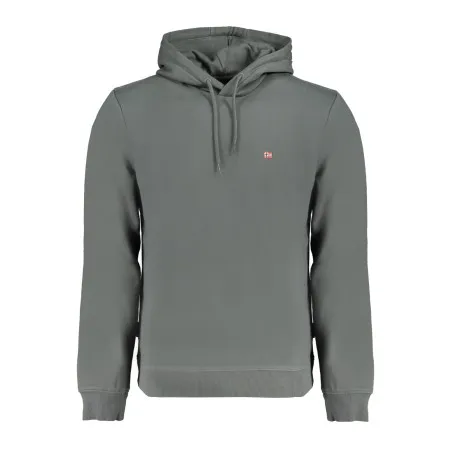 SWEAT-SHIRT SANS FERMETURE ÉCLAIR POUR HOMME NAPAPIJRI VERT - NAPAPIJRI