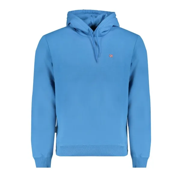 SWEAT-SHIRT SANS FERMETURE ÉCLAIR NAPAPIJRI POUR HOMMES BLEU - NAPAPIJRI