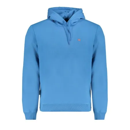 SWEAT-SHIRT SANS FERMETURE ÉCLAIR NAPAPIJRI POUR HOMMES BLEU - NAPAPIJRI