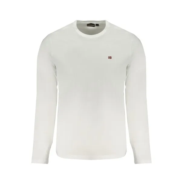 NAPAPIJRI T-SHIRT MANCHES LONGUES HOMME BLANC - NAPAPIJRI