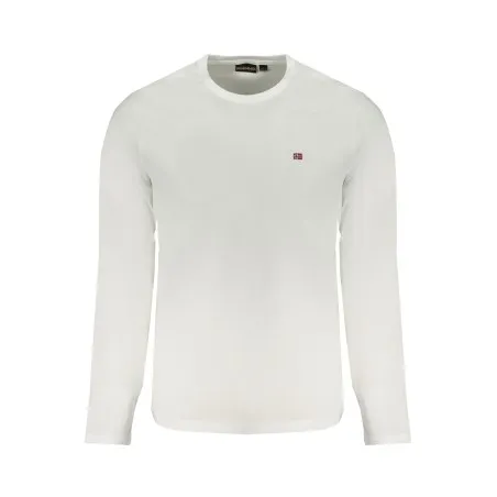 NAPAPIJRI T-SHIRT MANCHES LONGUES HOMME BLANC - NAPAPIJRI