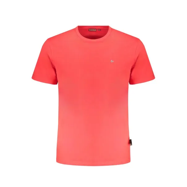 NAPAPIJRI T-SHIRT MANCHES COURTES HOMME ROUGE - NAPAPIJRI