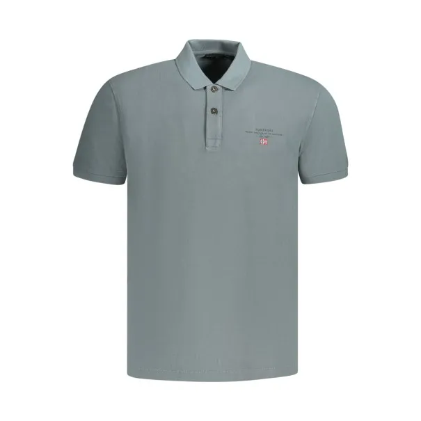 NAPAPIJRI POLO MANCHES COURTES HOMME GRIS - NAPAPIJRI