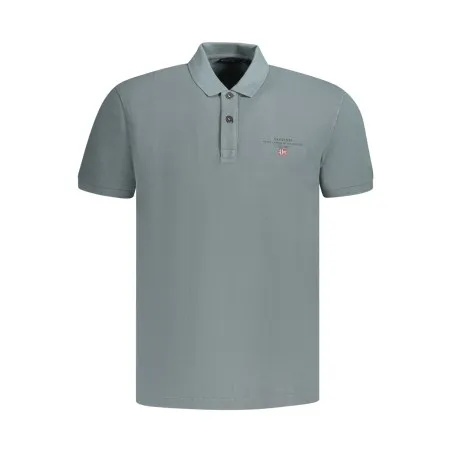 NAPAPIJRI POLO MANCHES COURTES HOMME GRIS - NAPAPIJRI