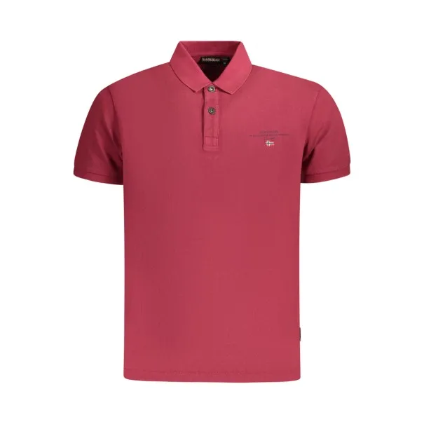 POLO À MANCHES COURTES POUR HOMME NAPAPIJRI ROUGE - NAPAPIJRI