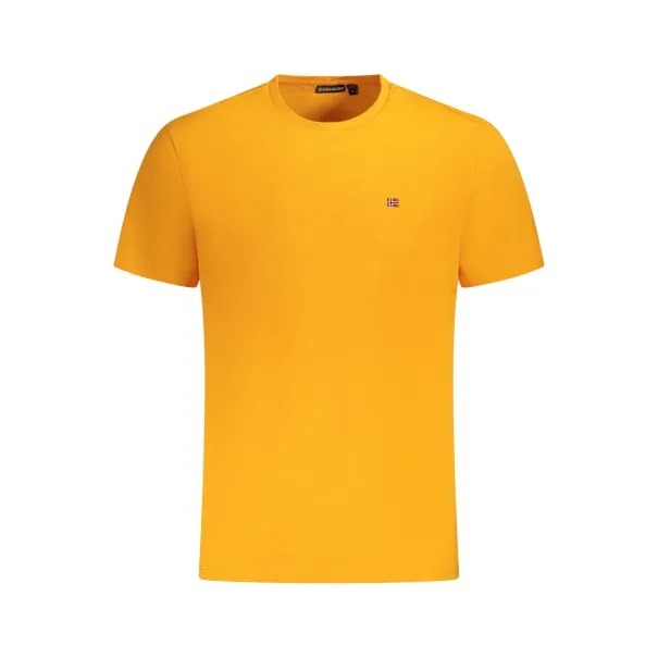 T-SHIRT À MANCHES COURTES POUR HOMME NAPAPIJRI ORANGE - NAPAPIJRI