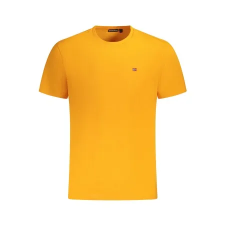 T-SHIRT À MANCHES COURTES POUR HOMME NAPAPIJRI ORANGE - NAPAPIJRI