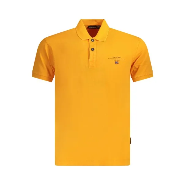 NAPAPIJRI POLO MANCHES COURTES HOMME ORANGE - NAPAPIJRI