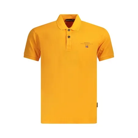 NAPAPIJRI POLO MANCHES COURTES HOMME ORANGE - NAPAPIJRI
