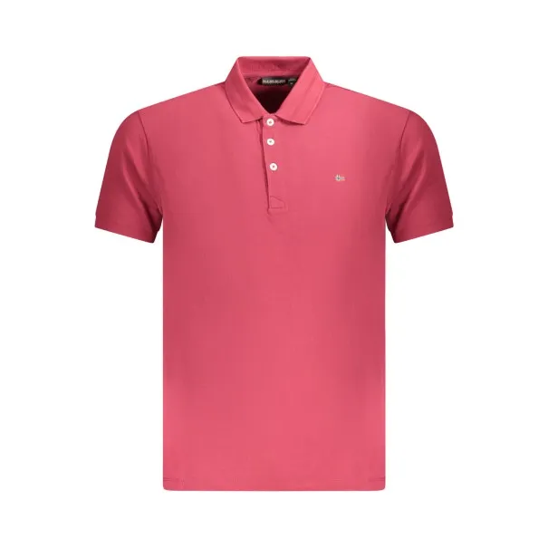 POLO À MANCHES COURTES POUR HOMME NAPAPIJRI ROUGE - NAPAPIJRI
