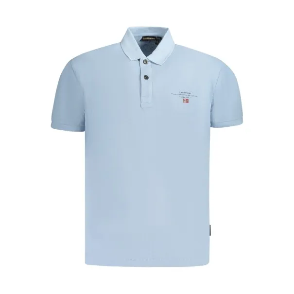 NAPAPIJRI POLO MANCHES COURTES HOMME BLEU - NAPAPIJRI