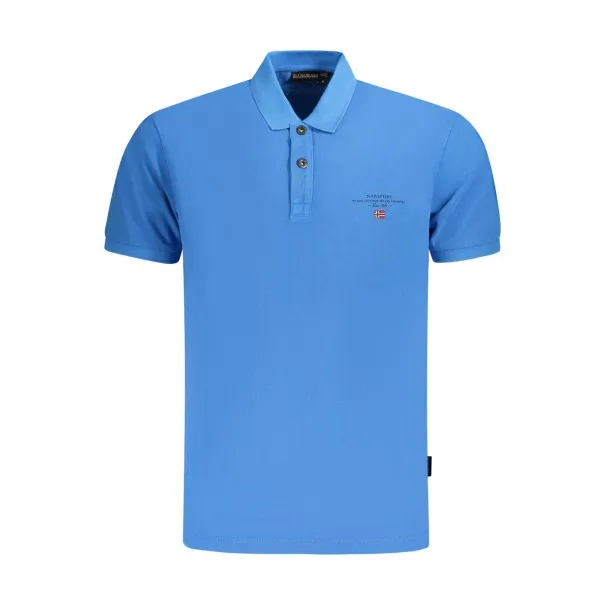 NAPAPIJRI POLO MANCHES COURTES HOMME BLEU - NAPAPIJRI