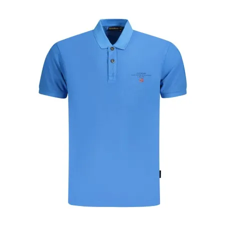 NAPAPIJRI POLO MANCHES COURTES HOMME BLEU - NAPAPIJRI