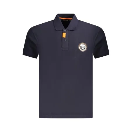 NAPAPIJRI POLO MANCHES COURTES HOMME BLEU - NAPAPIJRI
