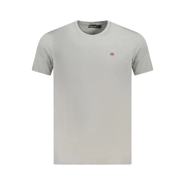T-SHIRT À MANCHES COURTES NAPAPIJRI HOMME GRIS - NAPAPIJRI