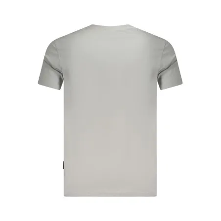 T-SHIRT À MANCHES COURTES NAPAPIJRI HOMME GRIS - NAPAPIJRI