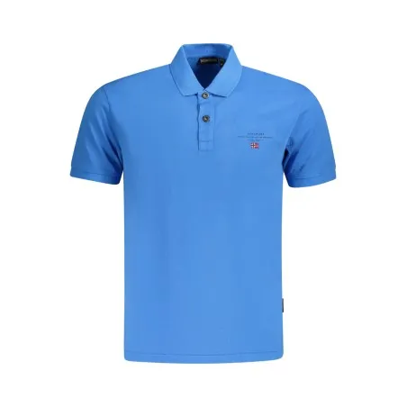 NAPAPIJRI POLO MANCHES COURTES HOMME BLEU - NAPAPIJRI