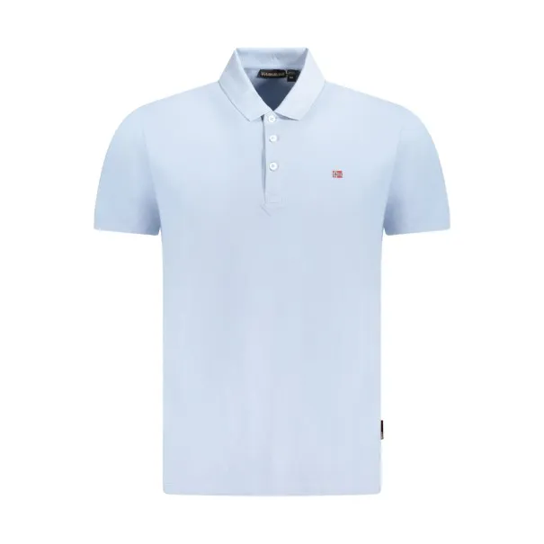 NAPAPIJRI POLO MANCHES COURTES HOMME BLEU - NAPAPIJRI