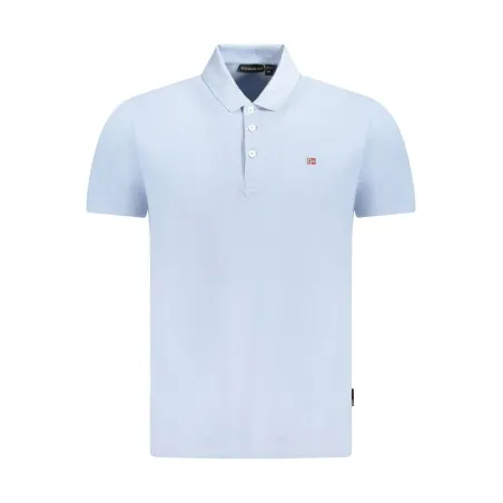 NAPAPIJRI POLO MANCHES COURTES HOMME BLEU - NAPAPIJRI