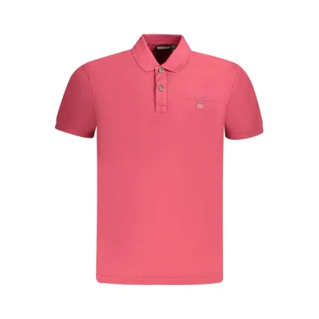 POLO À MANCHES COURTES POUR HOMME NAPAPIJRI ROUGE - NAPAPIJRI