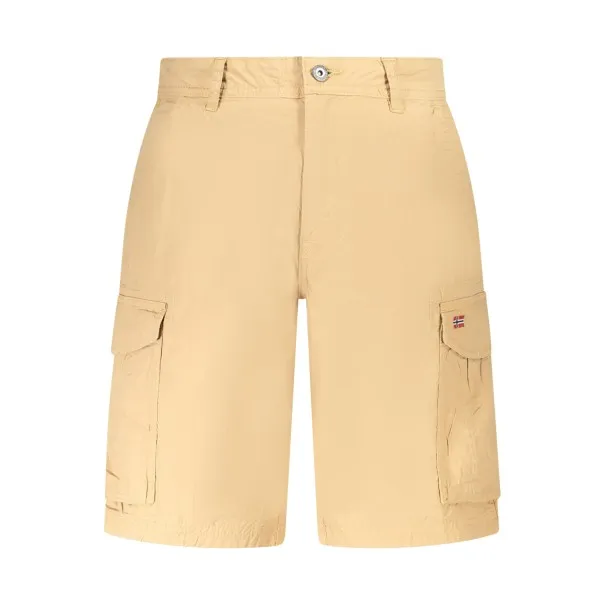 NAPAPIJRI BERMUDA HOMME BEIGE - NAPAPIJRI