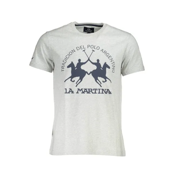 T-SHIRT MANCHES COURTES LA MARTINA HOMME GRIS - LA MARTINA