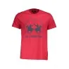 T-SHIRT À MANCHES COURTES POUR HOMME LA MARTINA ROUGE - LA MARTINA
