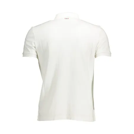 NAPAPIJRI POLO MANCHES COURTES HOMME BLANC - NAPAPIJRI