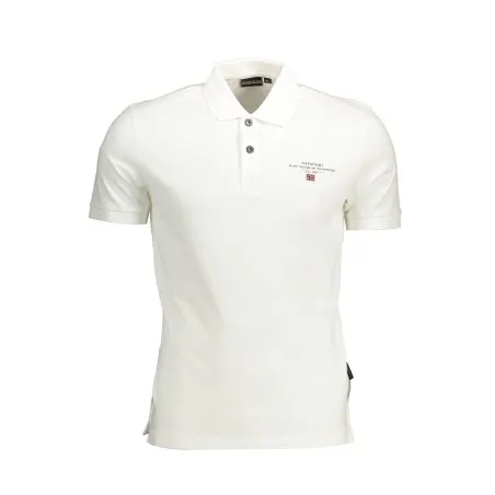 NAPAPIJRI POLO MANCHES COURTES HOMME BLANC - NAPAPIJRI
