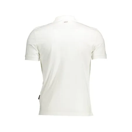 NAPAPIJRI POLO MANCHES COURTES HOMME BLANC - NAPAPIJRI