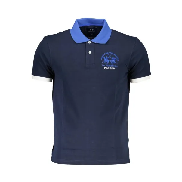 POLO À MANCHES COURTES POUR HOMME LA MARTINA BLEU - LA MARTINA