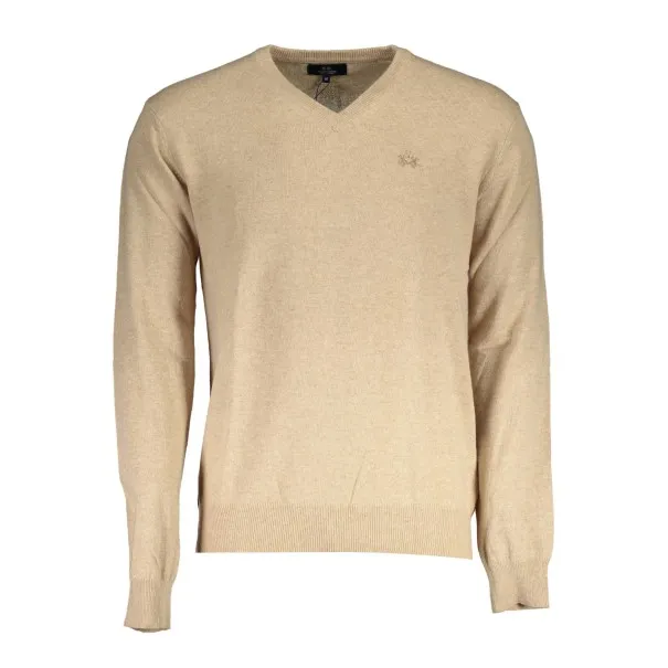 PULL HOMME LA MARTINA BEIGE - LA MARTINA