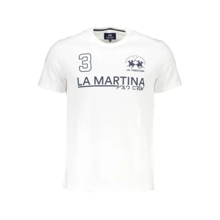 T-SHIRT À MANCHES COURTES POUR HOMME LA MARTINA BLANC - LA MARTINA