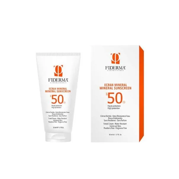 Ecran Solaire FIDERMA MINERAL TEINTE SPF 50+