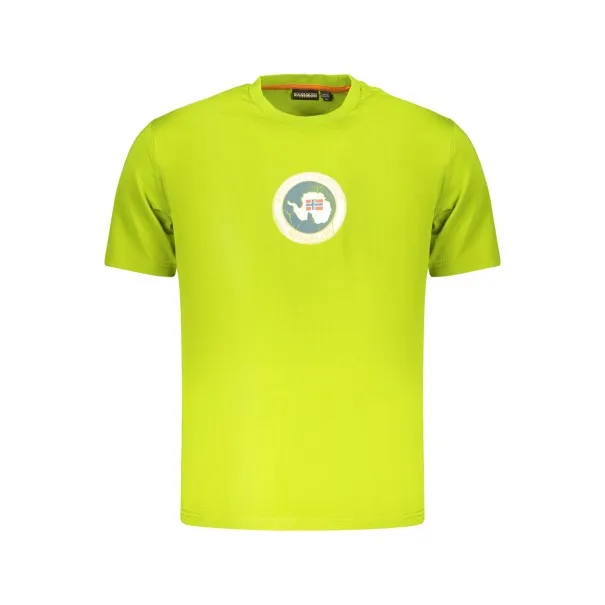 T-shirt vert à manches courtes pour homme NAPAPIJRI - NAPAPIJRI