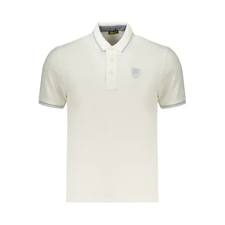 Polo blanc à manches courtes pour homme de la marque Blauer Apparel - BLAUER