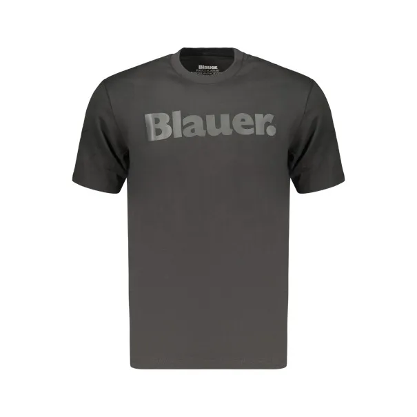 T-shirt à manches courtes pour homme BLAUER APPAREL, noir - BLAUER
